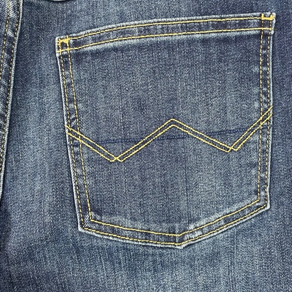 Wrangler Flare Jeans Womens 10 Blue High Rise Stretch Denim Rodeo Western